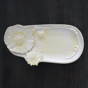 Anthropologie Yellow Triket Dish